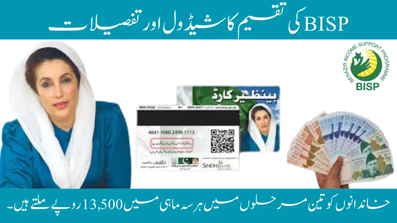 BISP Disbursement Schedule and Details