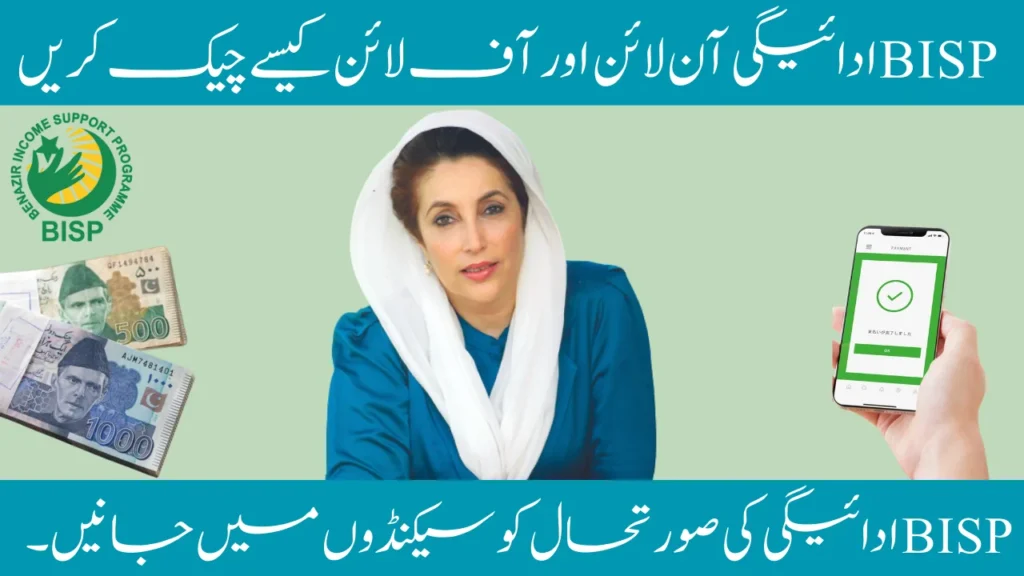 How to Check BISP Payment-Online-and-Offline