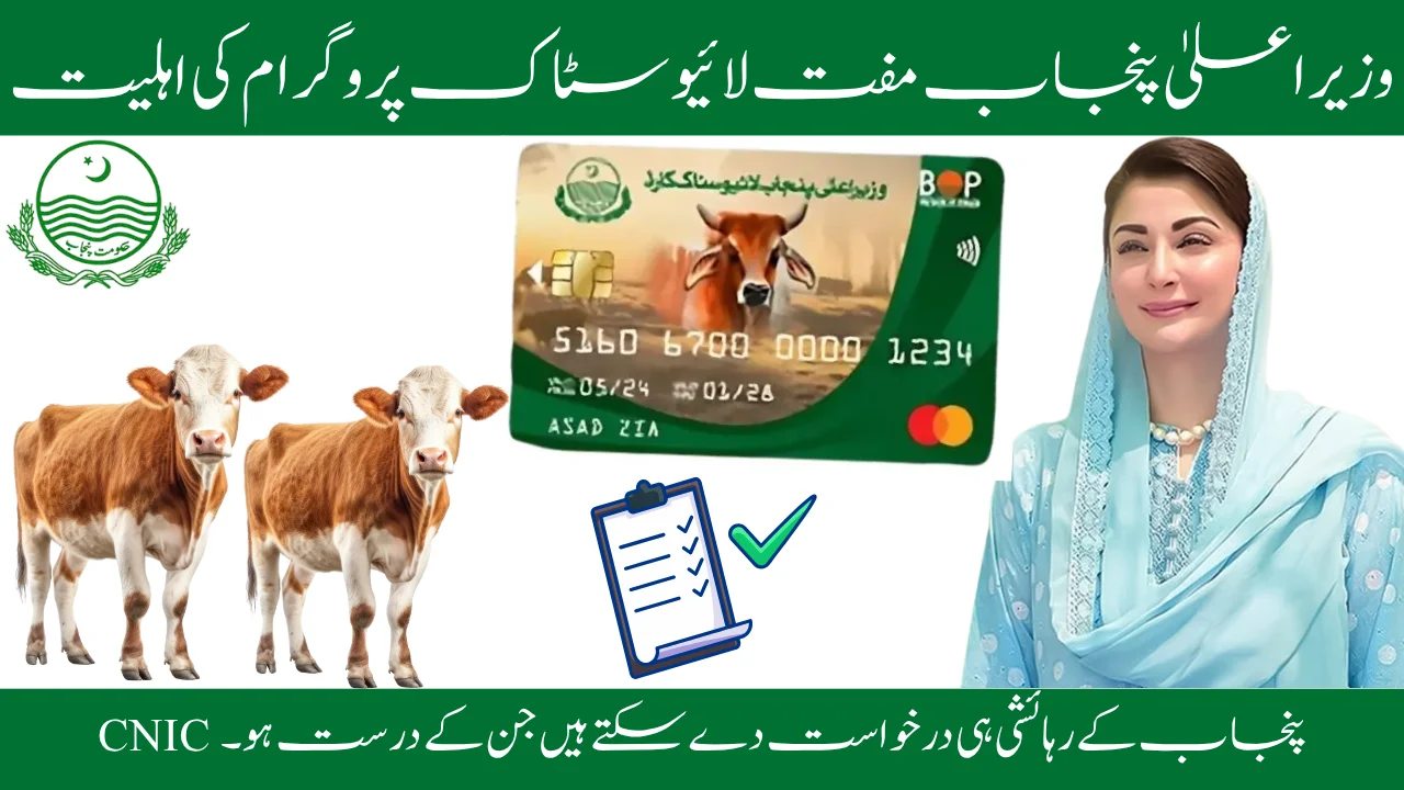 CM Punjab Free Livestock Program Eligibility