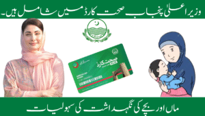 Maternal & Child Care Facilities Covered by CM Punjab Sehat Card