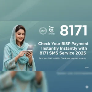 How to Check BISP Payment Status via 8171 SMS Service